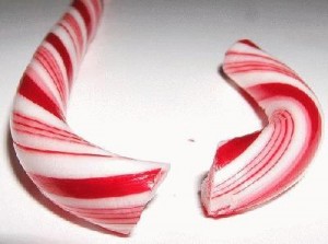 broken candy cane